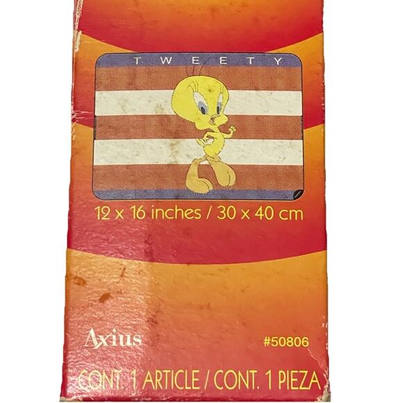 Vintage 2000 Tweety Bird Window Car Shade Sun Spot Looney Tunes New Old Stock - Picture 5 of 9